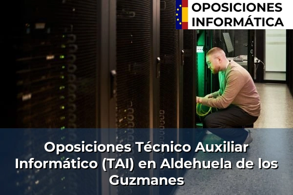 Oposiciones Técnico Auxiliar Informático (TAI) en Aldea del Rey Niño 26 Oposiciones Técnico Auxiliar Informático (TAI) en Aldehuela de los Guzmanes