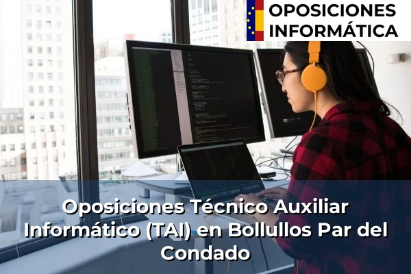 Oposiciones Técnico Auxiliar Informático (TAI) en Atarfe 84 Oposiciones Técnico Auxiliar Informático (TAI) en Bollullos Par del Condado