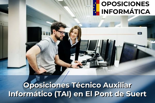 Oposiciones Técnico Auxiliar Informático (TAI) en Botarell 79 Oposiciones Técnico Auxiliar Informático (TAI) en El Pont de Suert