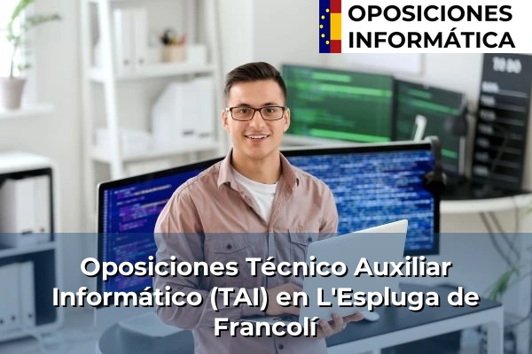 Oposiciones Técnico Auxiliar Informático (TAI) en Botarell 102 Oposiciones Técnico Auxiliar Informático (TAI) en L'Espluga de Francolí
