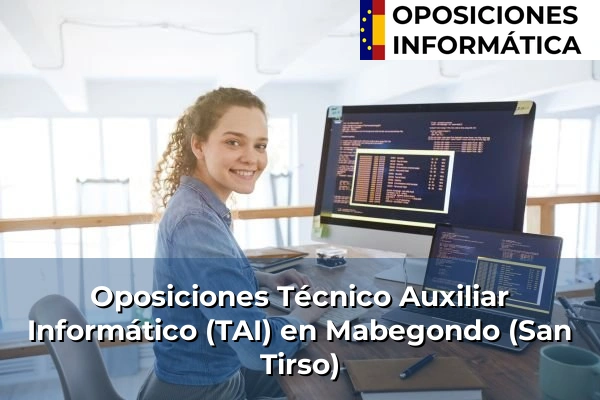 Oposiciones Técnico Auxiliar Informático (TAI) en Babío 112 Oposiciones Técnico Auxiliar Informático (TAI) en Mabegondo (San Tirso)
