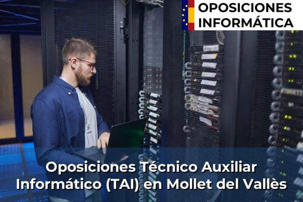 Oposiciones Técnico Auxiliar Informático (TAI) en Botarell 132 Oposiciones Técnico Auxiliar Informático (TAI) en Mollet del Vallès