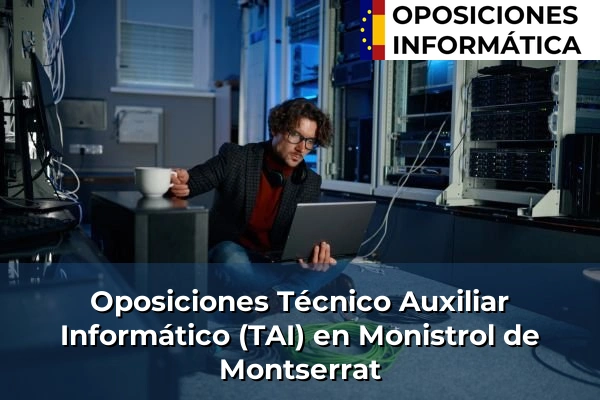 Oposiciones Técnico Auxiliar Informático (TAI) en Botarell 134 Oposiciones Técnico Auxiliar Informático (TAI) en Monistrol de Montserrat