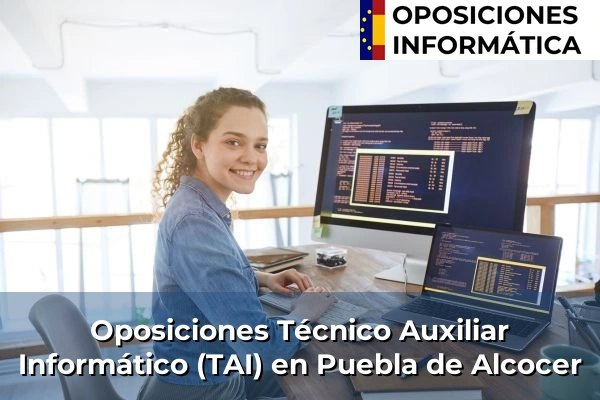 Oposiciones Técnico Auxiliar Informático (TAI) en Hornachos 50 Oposiciones Técnico Auxiliar Informático (TAI) en Puebla de Alcocer