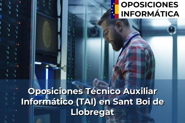 Oposiciones Técnico Auxiliar Informático (TAI) en Botarell 174 Oposiciones Técnico Auxiliar Informático (TAI) en Sant Boi de Llobregat