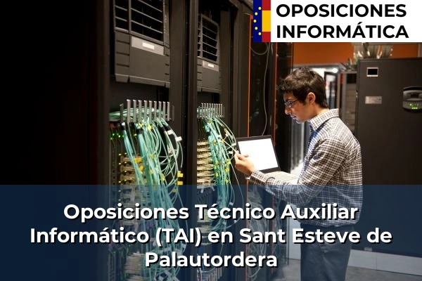 Oposiciones Técnico Auxiliar Informático (TAI) en Botarell 179 Oposiciones Técnico Auxiliar Informático (TAI) en Sant Esteve de Palautordera