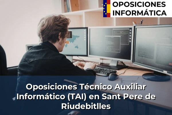 Oposiciones Técnico Auxiliar Informático (TAI) en Botarell 194 Oposiciones Técnico Auxiliar Informático (TAI) en Sant Pere de Riudebitlles